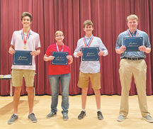 Top five percent of CHS Senior class honored